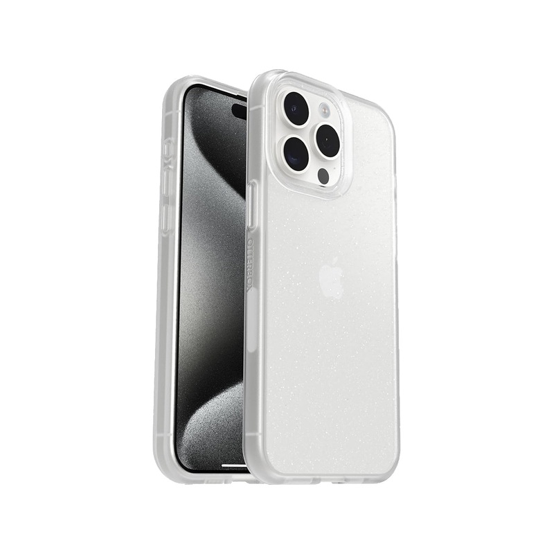 OtterBox SLEEK Phone Case for iPhone 15 Pro Max - Stardust - Glitter
