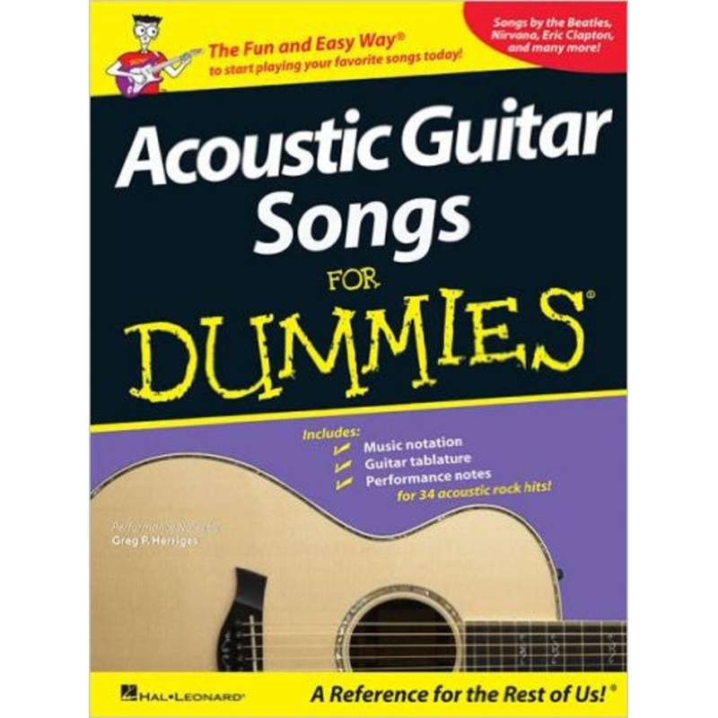 Acoustic Guitar Songs For Dummies