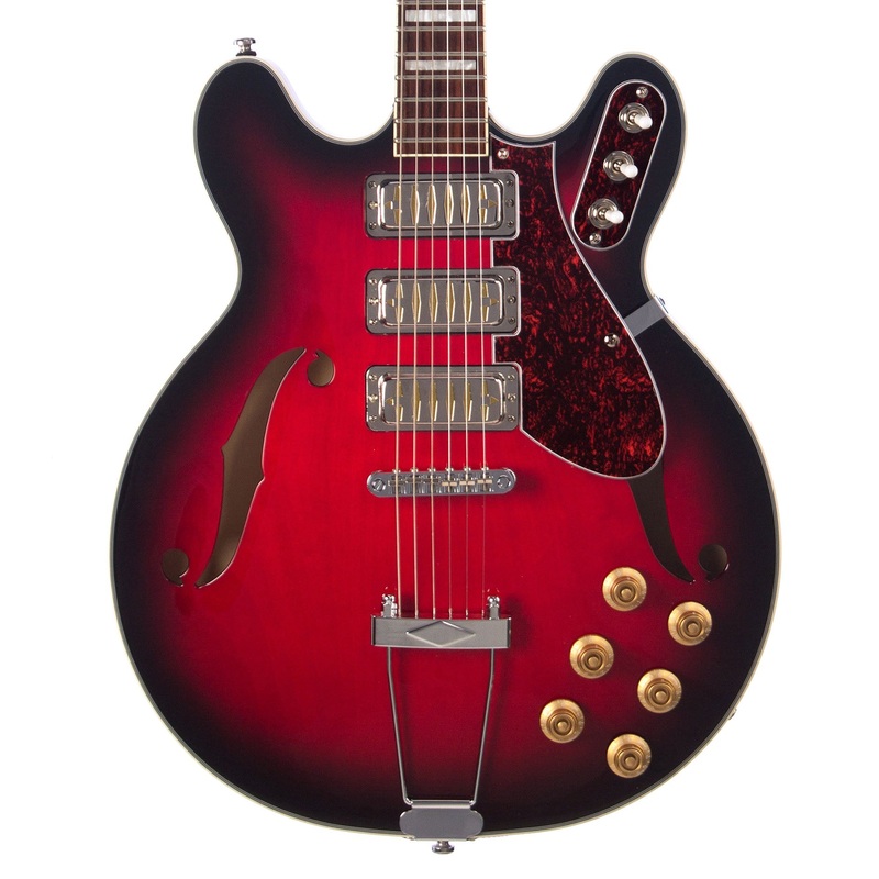 Airline Guitars H77 Vintage Redburst