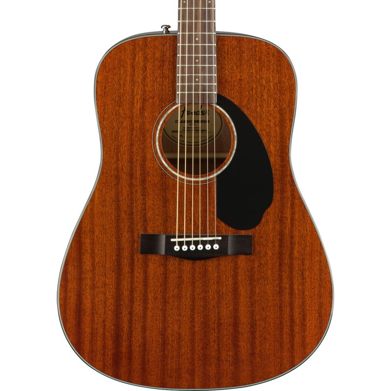 Fender CD-60S Dreadnought All-Mahogany Acoustic Guitar in Natural IOZJ25001459