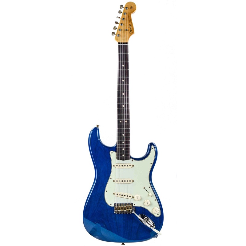 Fender Custom Shop 63 Stratocaster Journeyman Sapphire Blue Transparent
