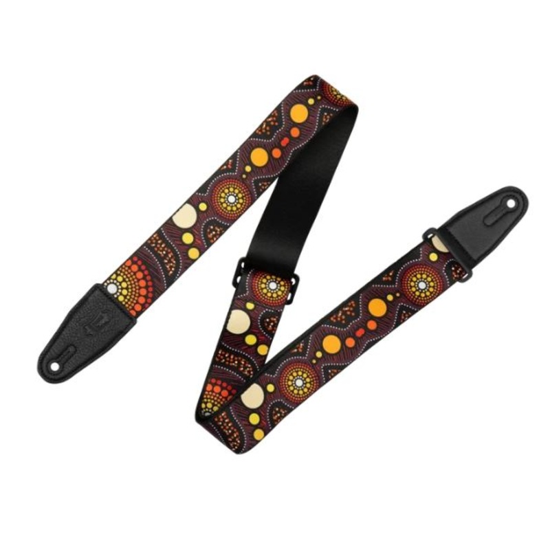 Levys Guitar Strap Down Under Sunset