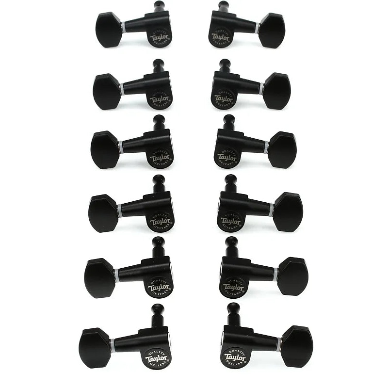 Taylor 12 String Guitar Tuner's 1:18 - 6 Per Side Smoked Nickel