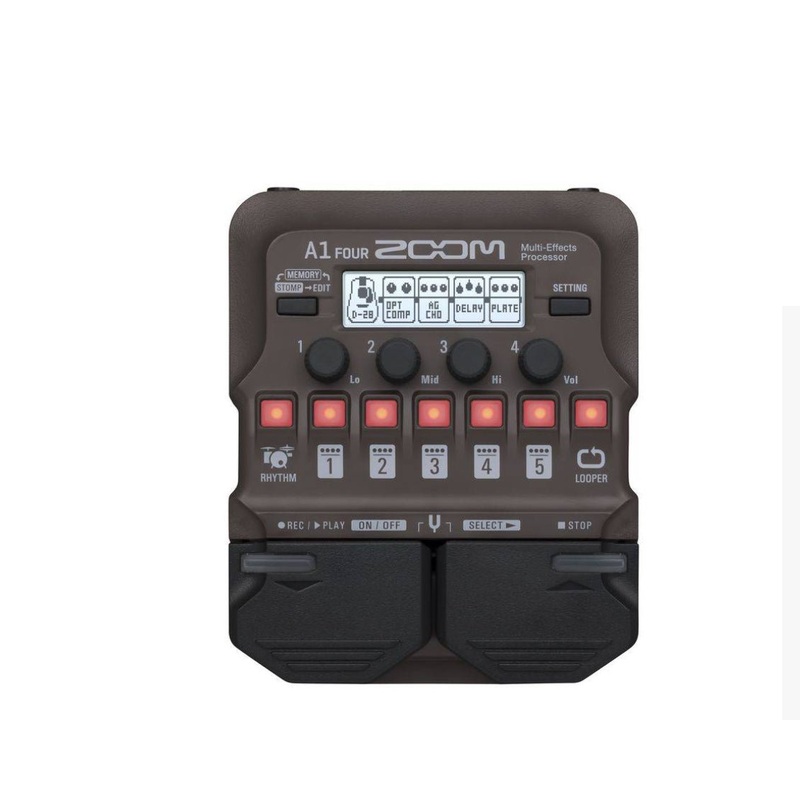 ZOOM A1 Four Acoustic Instrument Multi-Effect Processor