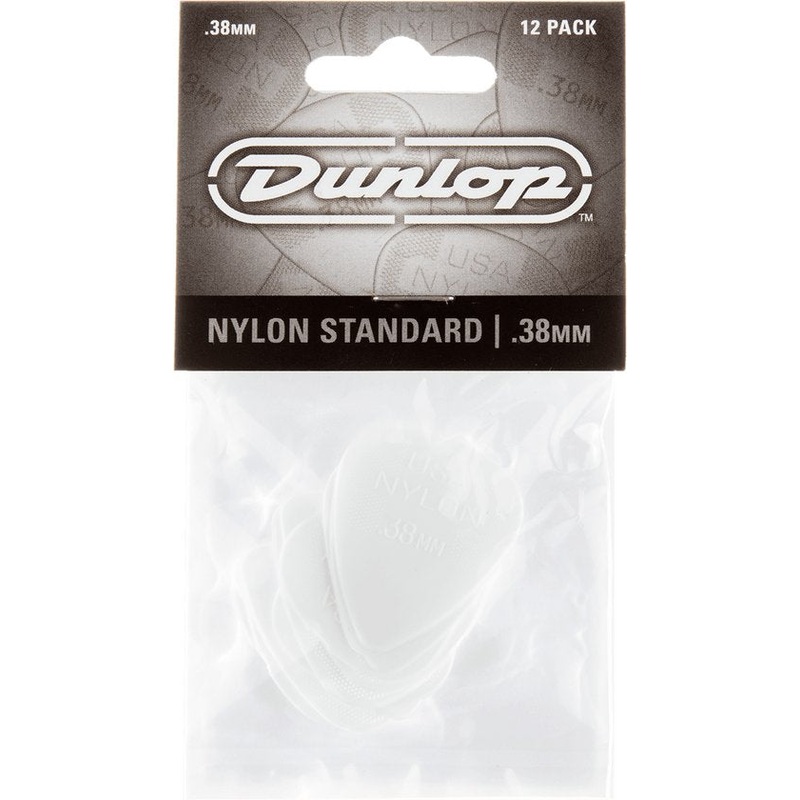 Dunlop Nylon Standard 12-Pack 0.38mm