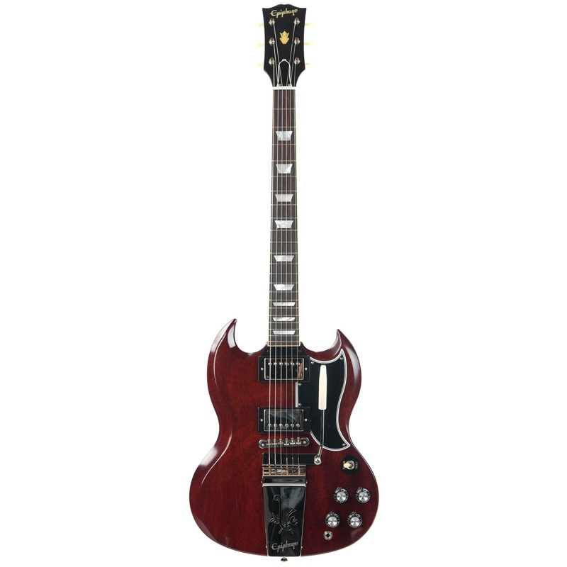 Epiphone 1964 SG Standard with Maestro Vibrola Reissue Cherry Red