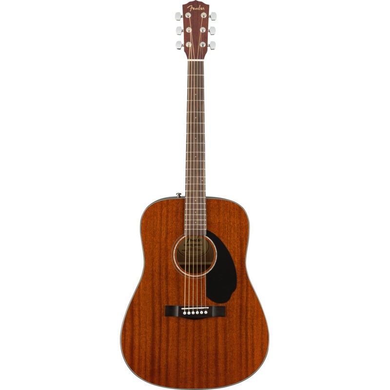 Fender CD-60S Dreadnought, Walnut Fingerboard, All-Mahogany Acoustic Guitar - See Description