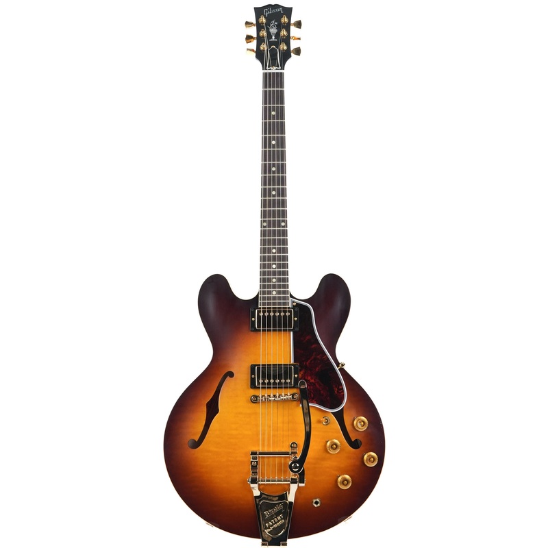 Gibson Custom 1959 ES335 Figured L5 Style Neck Vintage Sunburst VOS