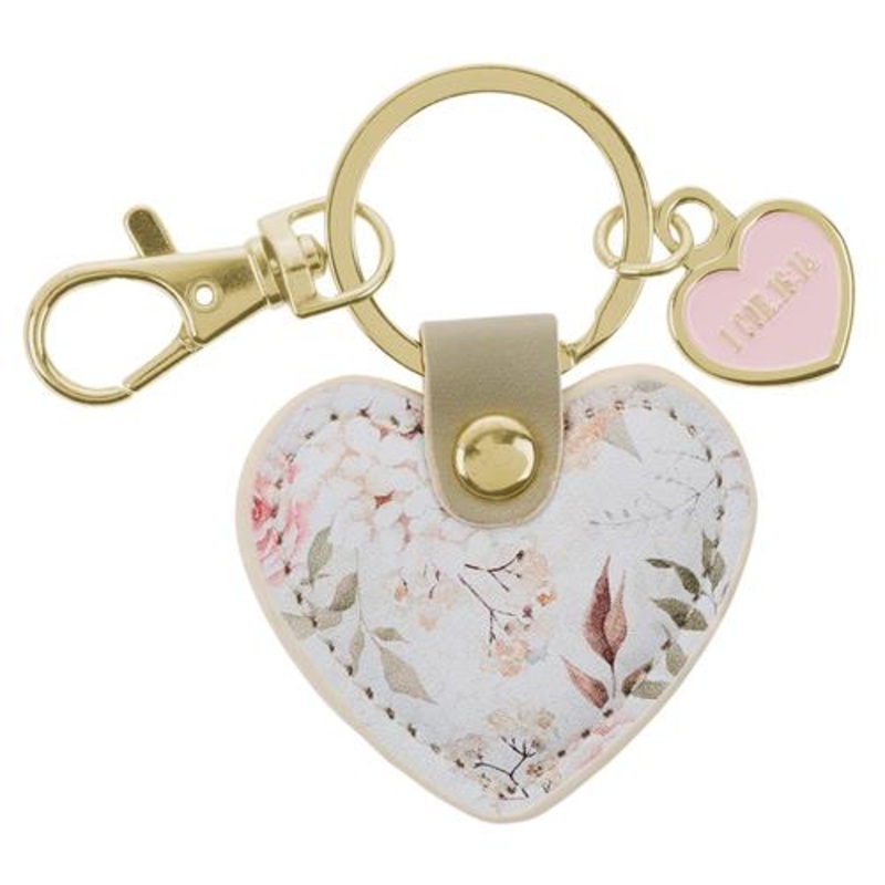 Keyring -1 Cor 16v14 Heart