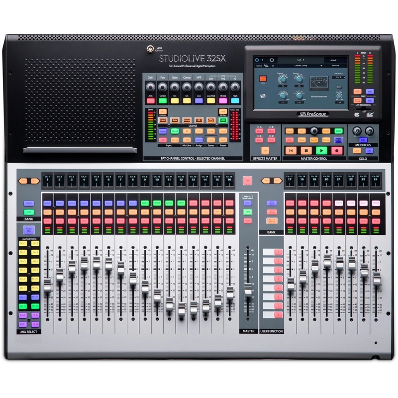 PreSonus SL-32SX 32-Pre Digital Mixer with Moving Faders