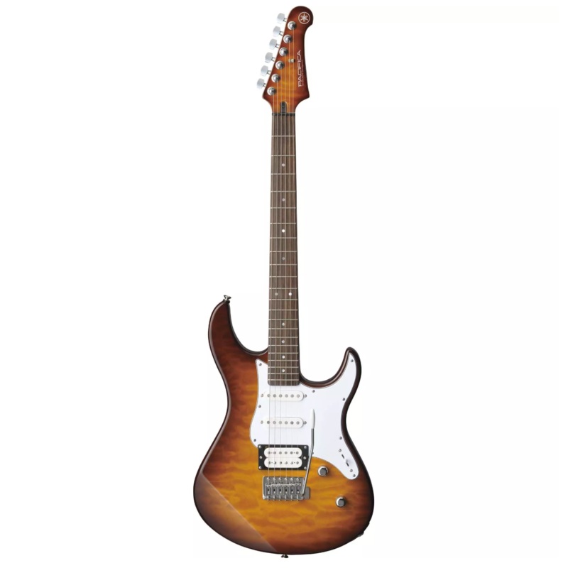 Yamaha ~ PAC212VQM Pacifica Electric Guitar ~ Tobacco Burst Brown ~ NEW!