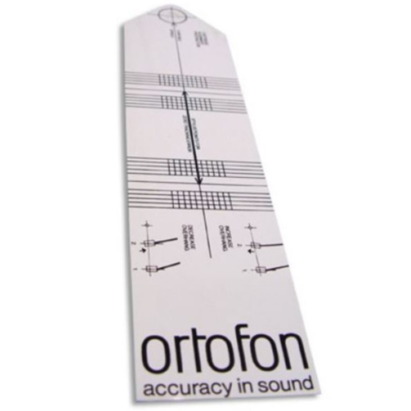 Ortofon ALIGNMENTTOOL Alignment Protractor for Turntables