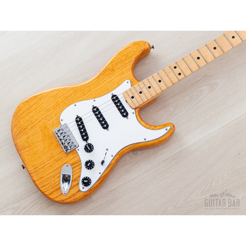 1979 Fender Stratocaster Hardtail Vintage Guitar Natural w/ Case, Featherweight