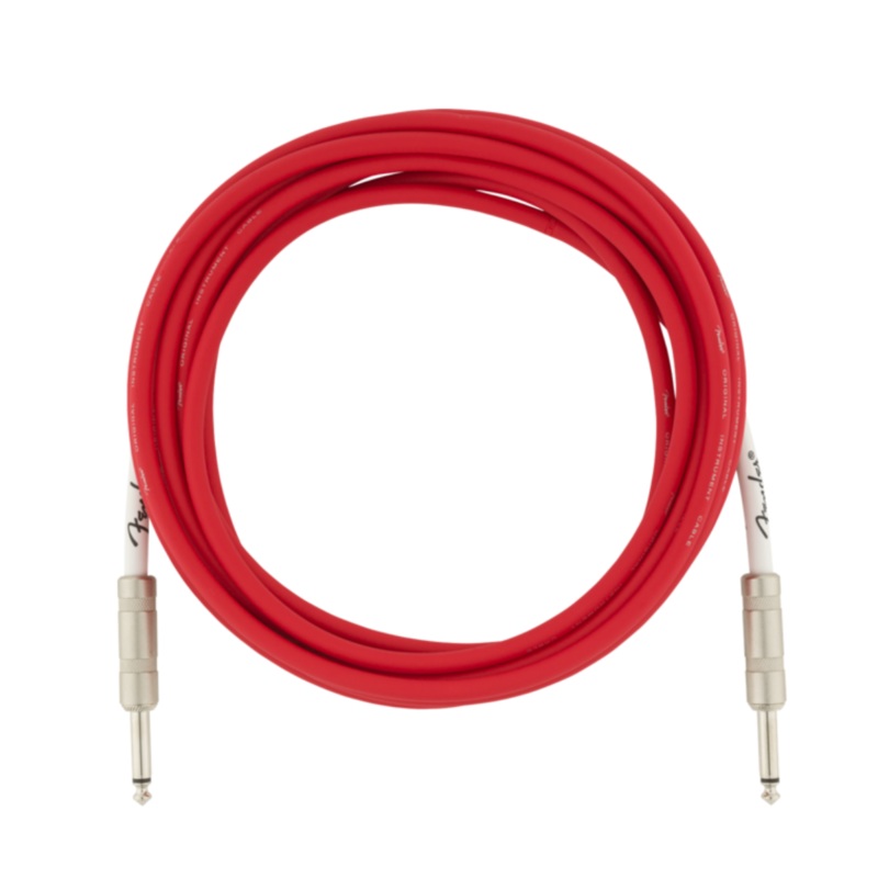 Fender Original Series Cable Straight to Straight Fiesta Red - 5.5m