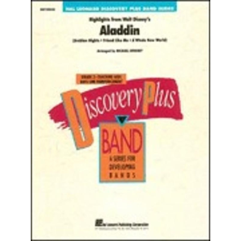 Highlights from Aladdin, Arr. Michael Sweeney Concert Band Grade 2