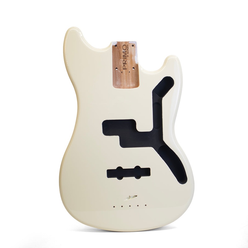PRiMO Replacement Mustang Bass Body - Vintage White