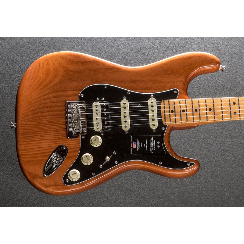 American Professional II Stratocaster HSS - Roasted Pine w/Maple