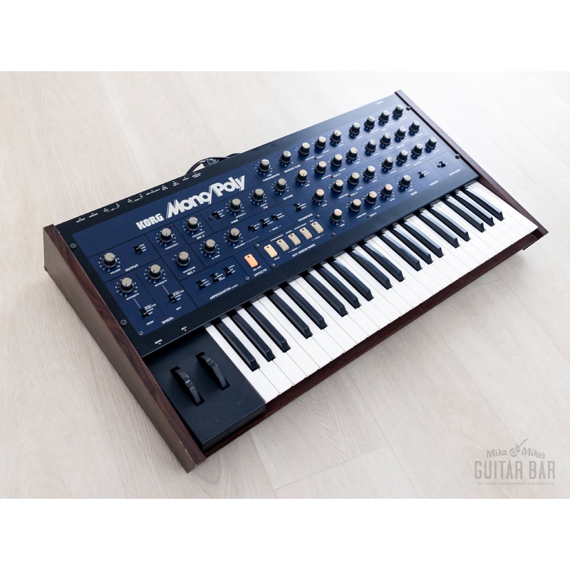 1980s Korg Mono/Poly MP-4 Vintage Analog Synthesizer, Serviced