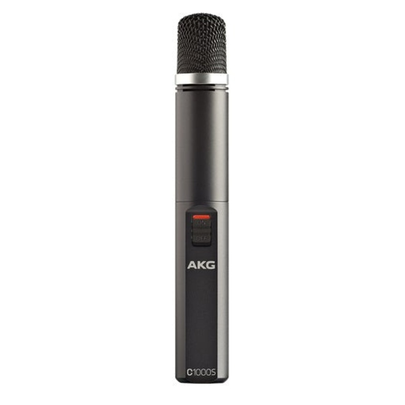 AKG C1000 S Cardioid / Hypercardioid Small Diaphragm Condenser Microphone - Open Box, Mint