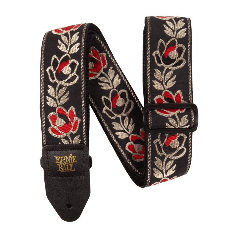 Ernie Ball Classic Jacquard Guitar Strap/Bass Strap - Noble Rose