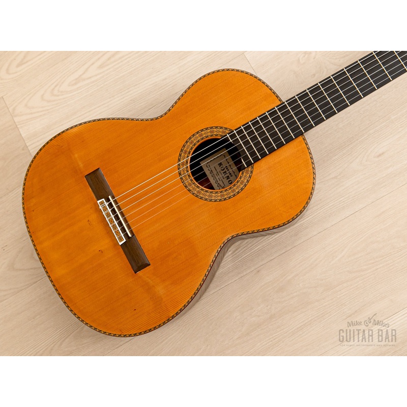 1986 Masaru Kohno Professional-R Vintage Classical Guitar, Spruce & Rosewood w/ Case