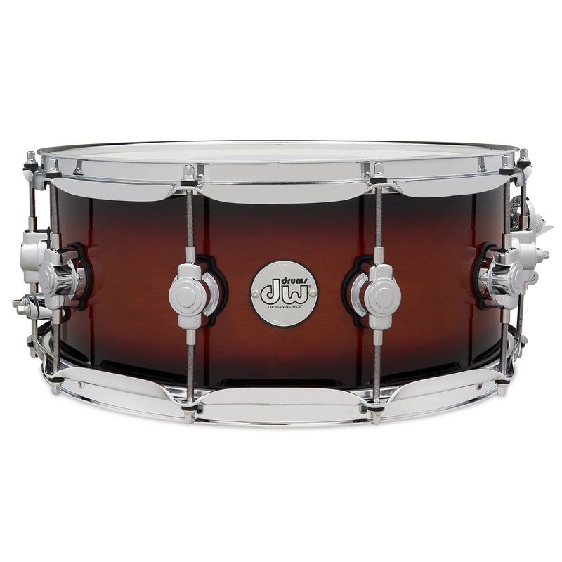 DW 6 x 14-Inch Design Series Maple Snare Drum - Tobacco Burst