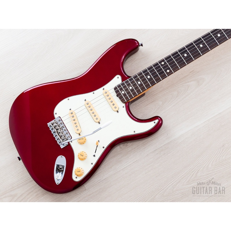 2008 Fender DiMarzio Collection Stratocaster '62 Vintage Reissue ST62-DMC Candy Apple Red, Japan CIJ