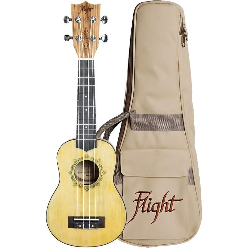 Flight Relic Soprano Ukulele with Bag
