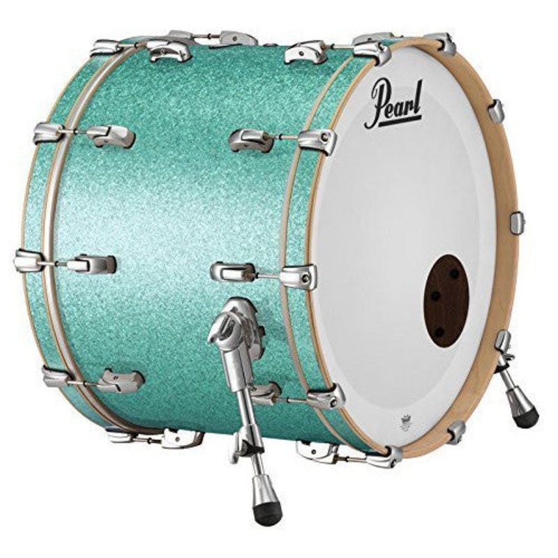 Pearl Music City 22"x14" Bass Drum w/o BB3 Mount RF2214BX/C413 TURQUOISE GLASS