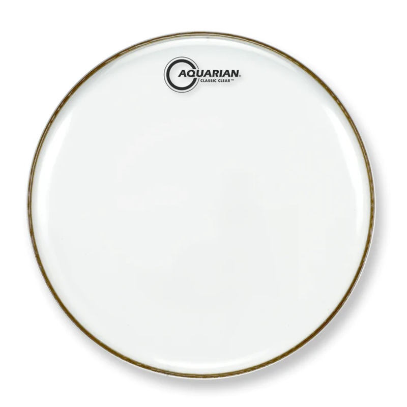 Aquarian Classic Clear Resonant Bottom Snare Heads