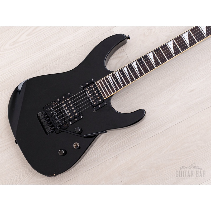 2002 Jackson Stars Soloist SL-J2 Neck Through Guitar Black w/ Seymour Duncan, Floyd Rose & Case