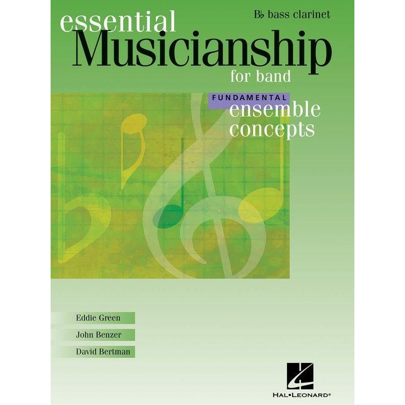 Ensemble Concepts for Band Fundamental Level - Bass Clarinet