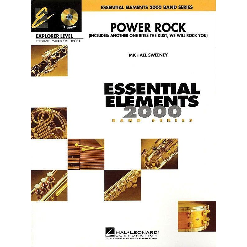 Power Rock, Queen Arr. Michael Sweeney Concert Band Grade 0.5