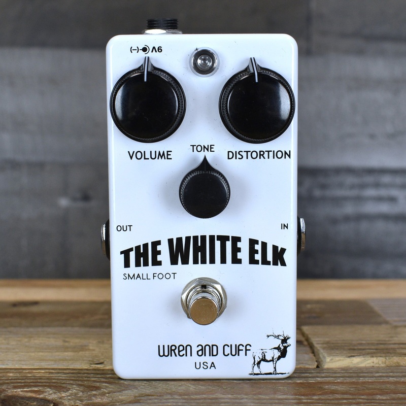 Pre-Owned Wren and Cuff White Elk Fuzz