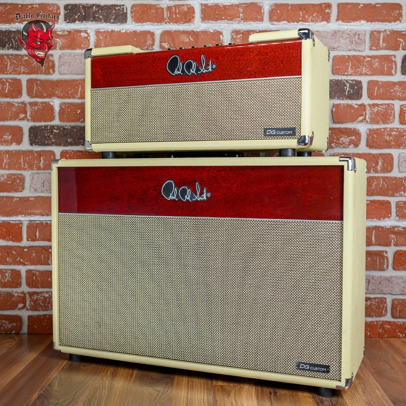 PRS DG Custom 30 David Grissom 30-Watt 2x12" Guitar Half Stack 2014 Blonde / Cherry