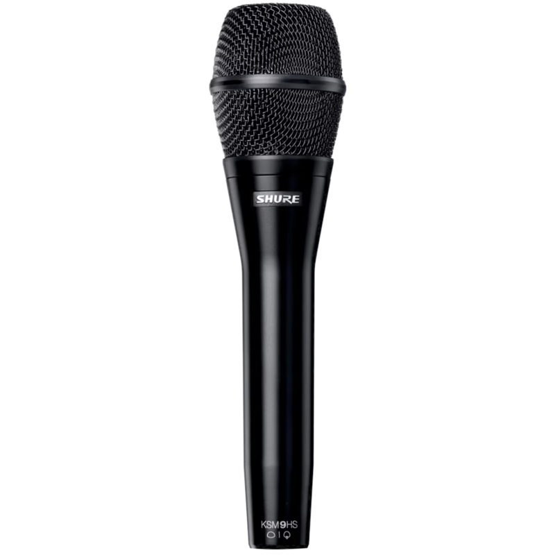 Shure KSM9HS Condenser Microphone with Switchable Polar Pattern Black