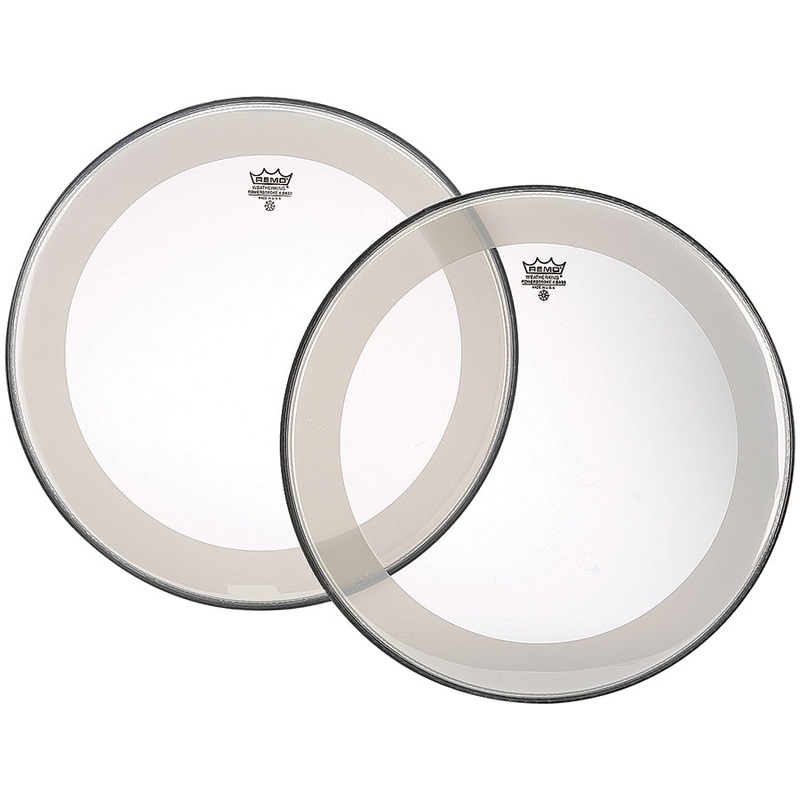 Remo 18" Clear Powerstroke 4 Bass Drum Head With Falam Patch