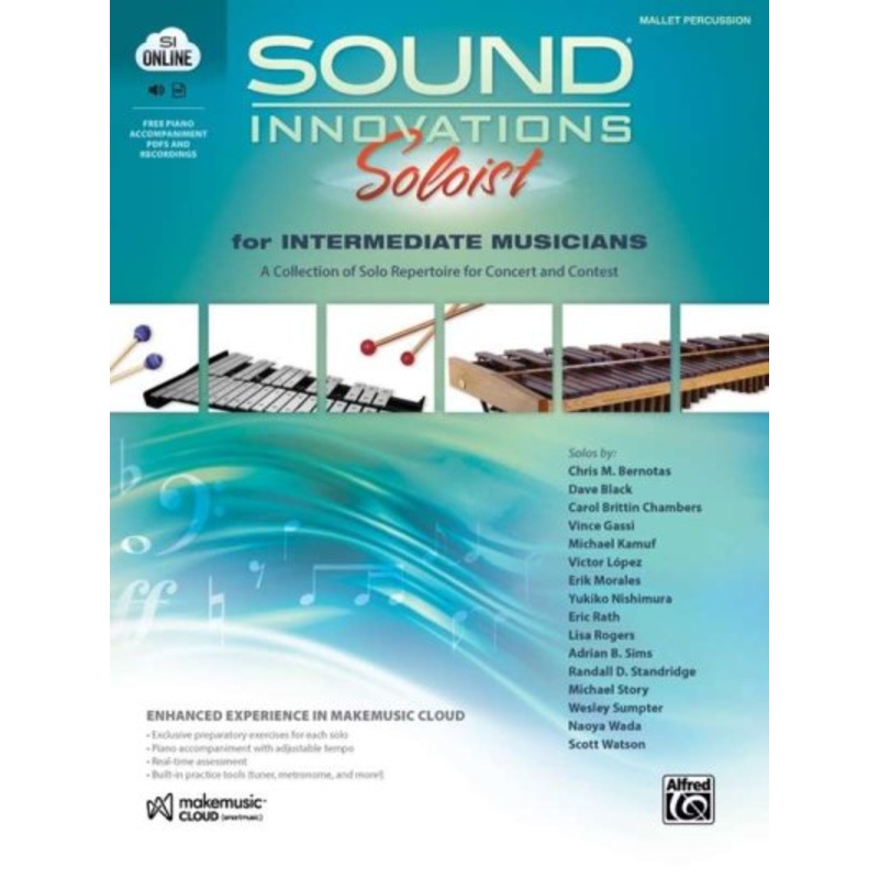Sound Innovations Soloist Intermediate for Mallet Percussion - Book/OLM