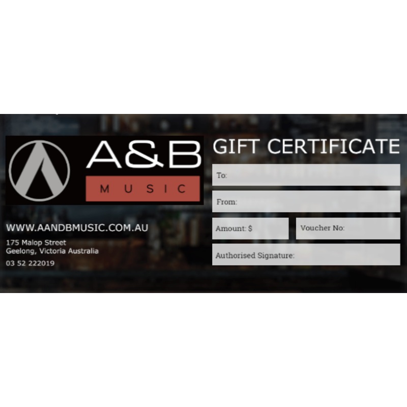 Gift Voucher Card (choose your amount)