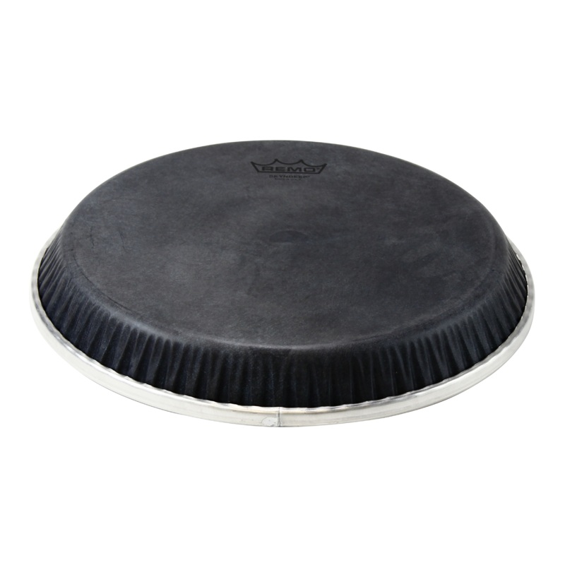 Remo Conga Drumhead, Symmetry, 9.75" D3, Skyndeep, 'Black Calfskin' Graphic