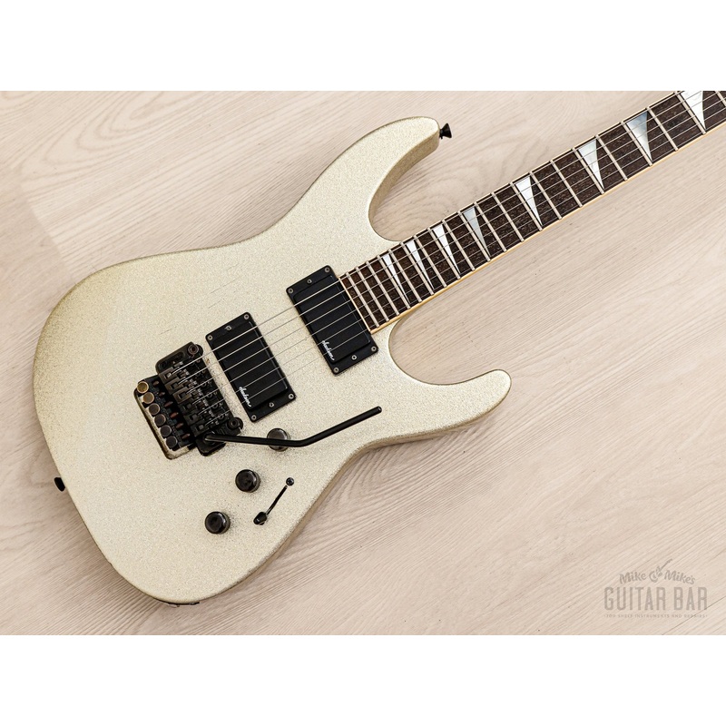 1990 Charvel by Jackson Soloist SL-140-HH Neck Through Platinum Pearl w/ Floyd Rose
