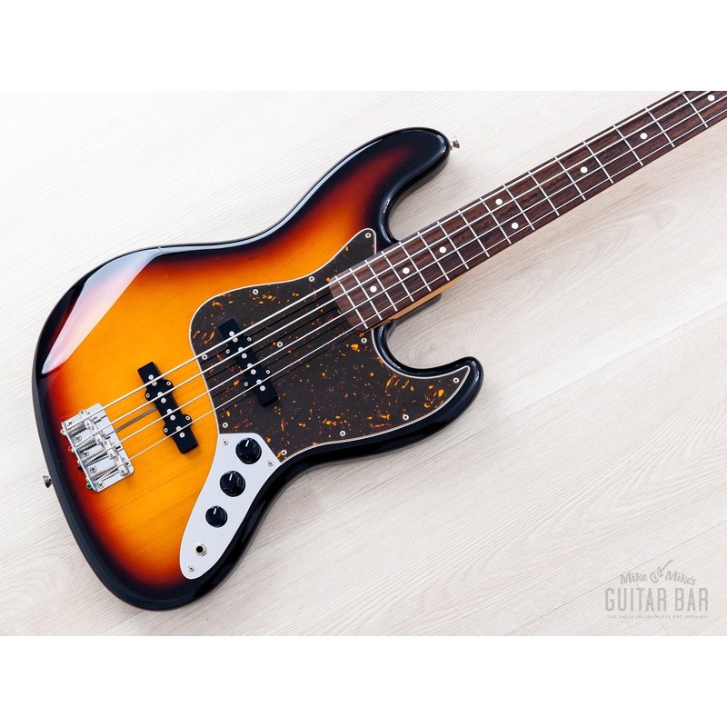 2011 Fender Jazz Bass 62 Vintage Reissue JB62 Sunburst, Japan MIJ