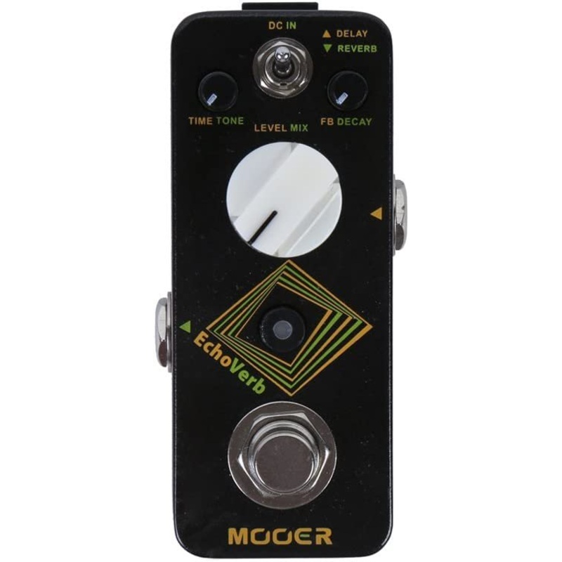 MOOER EchoVerb Digital Delay and Reverb Pedal EchoVerb