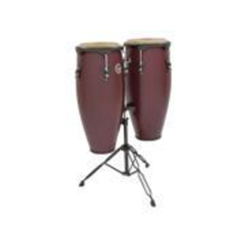 Latin Percussion CITY 11-12 SET OAK DW BK W/DBL STD *INT*