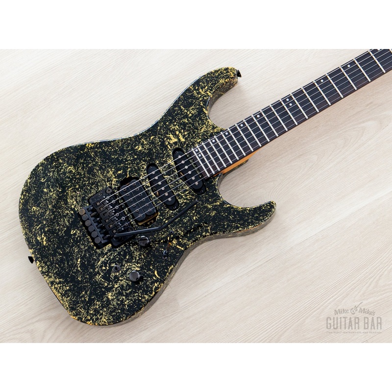 1991 Hamer USA Centaura Vintage HSS Superstrat Granite w/ DiMarzio, Seymour Duncan & Case