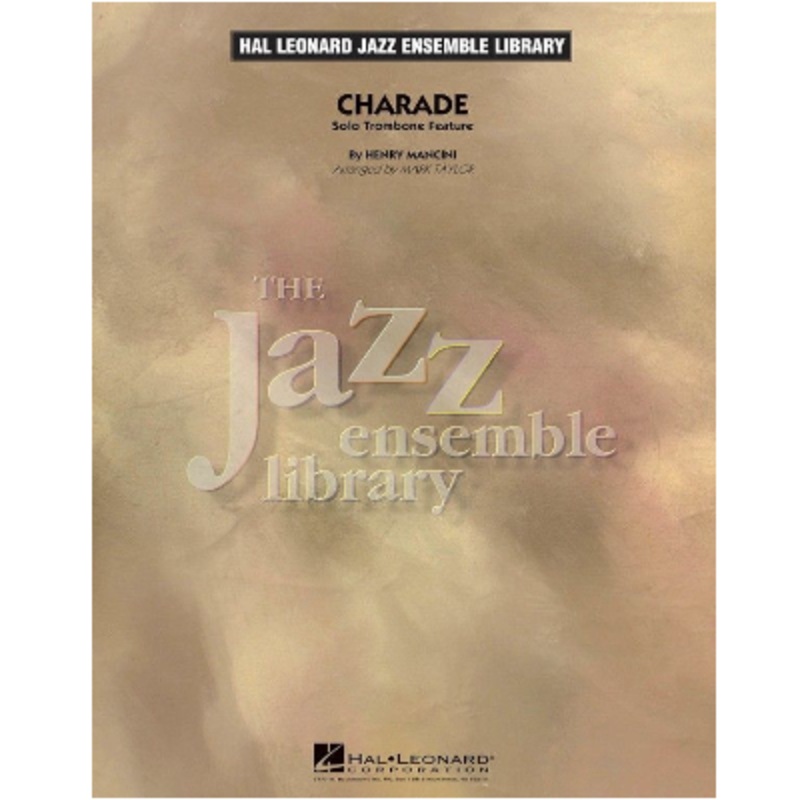 Charade, Arr. Mark Taylor Stage Band Chart Grade 4