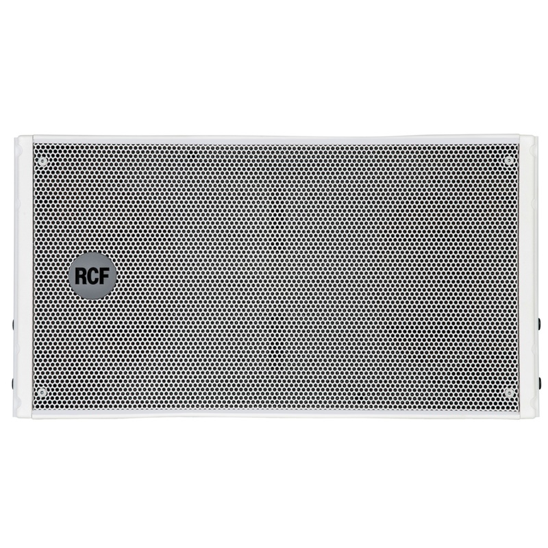 RCF HDL-10AW 1400-Watt Active Line Array Module - White