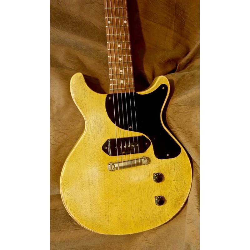 Jimmy Wallace Double Cut DC with Aged TV Yellow Finish