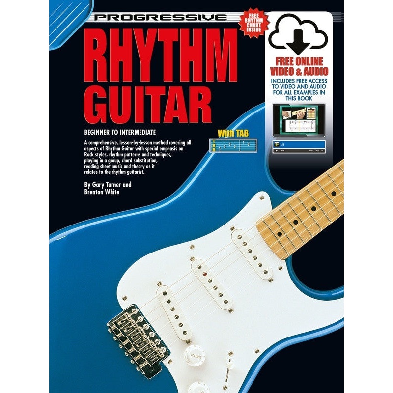 Progressive Rhythm Guitar Book/Online Media