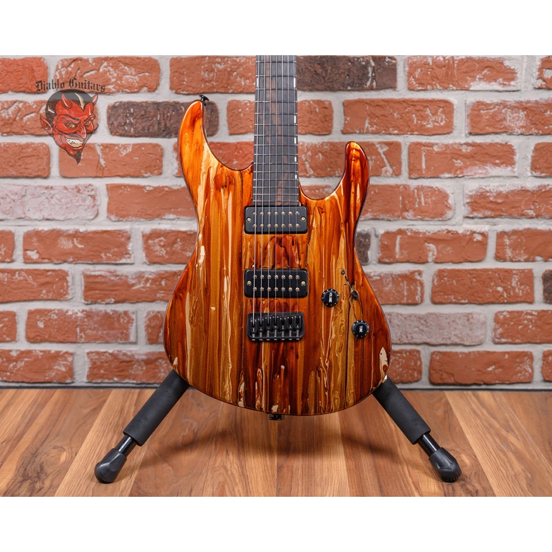 Suhr Modern 7 Root Beer Drip 2017 w/OHSC